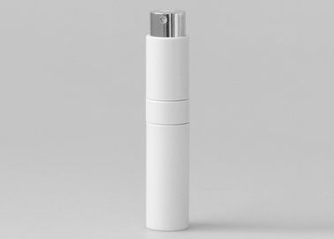 Torção branca e para spritz a altura recarregável plástica do atomizador 104mm do perfume do atomizador