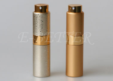 A torção bonita do ouro e Spritz o tamanho pequeno do atomizador para o óleo do perfume