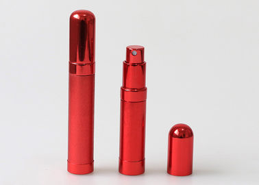 do atomizador portátil do perfume de 8ml 10ml vermelho recarregável do perfume do tamanho do bolso do pulverizador