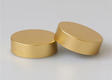 O cosmético de vidro range a cor ou o costume do ouro do metal do luxo das tampas 46mm do frasco do parafuso