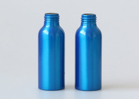 garrafas 100ml cosméticas de alumínio de revestimento UV para o perfume do pulverizador do corpo