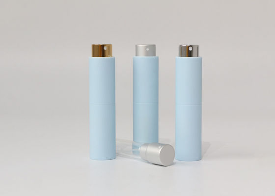 torção recarregável do atomizador do perfume do bolso 10ml cosmético acima da garrafa do pulverizador com bomba