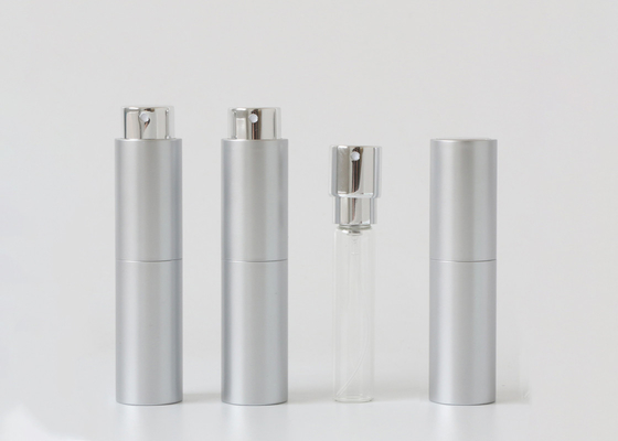 Garrafa recarregável interna baixa plástica de galvanização do pulverizador do atomizador do perfume 10ml do vidro