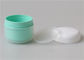 Frascos cosméticos plásticos pequenos, recipientes 100g de empacotamento para cosméticos