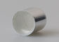 Tampão de prata brilhante da parte superior do disco, superfície cosmética do resíduo metálico do tampão do champô
