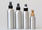 garrafas 100ml cosméticas de alumínio com a bomba fina 110mm do pulverizador da névoa alto