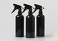Garrafas cosméticas de SVHC OD20 Matte Black Shampoo Conditioner Aluminum