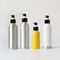 Metal branco Skincare do resíduo metálico que empacota as garrafas 250ml cosméticas de alumínio