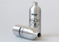 Garrafa cosmética de alumínio de prata vazia com bomba 500ml da loção reciclada